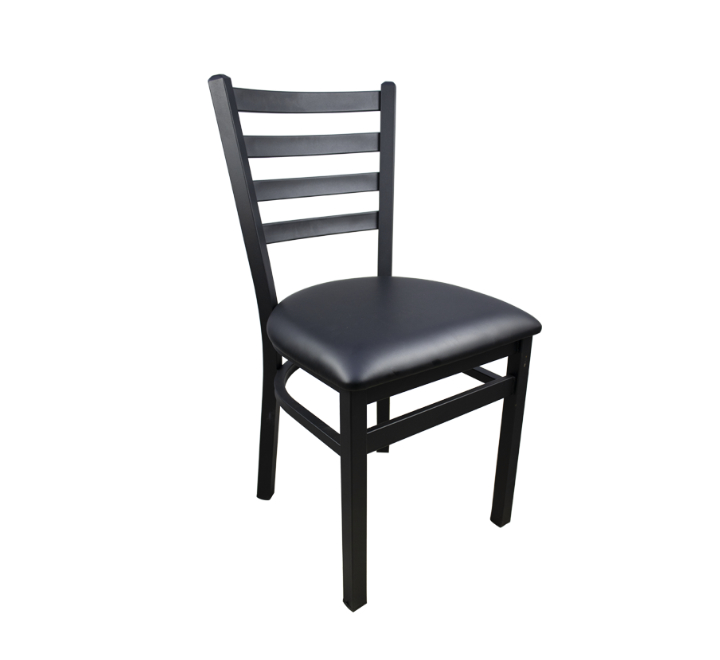 Metal Ladder-Back Chair