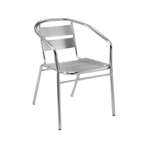 Aluminium Chair – Silver (Wholesale Available)