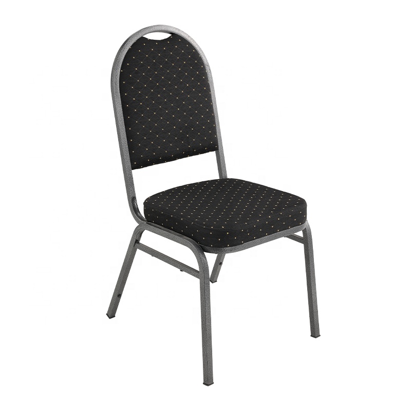 PU Leather Banquet Chair Black - Image 2