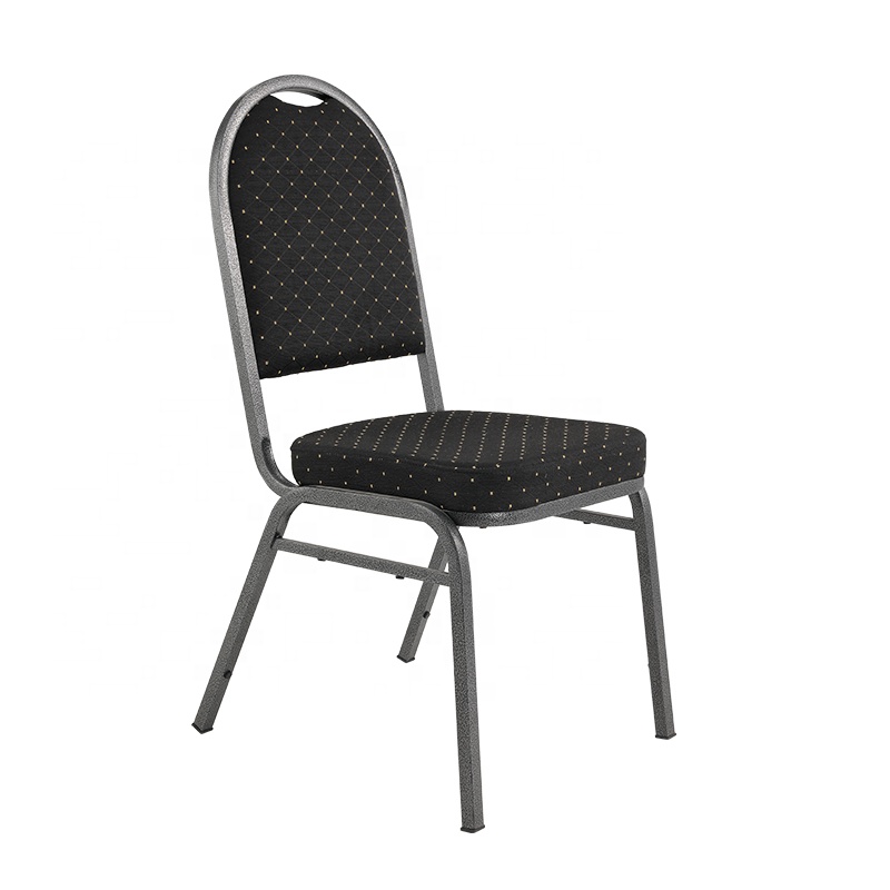 PU Leather Banquet Chair Black