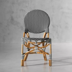 Isabel Dining Chair – Grey & White (Wholesale)