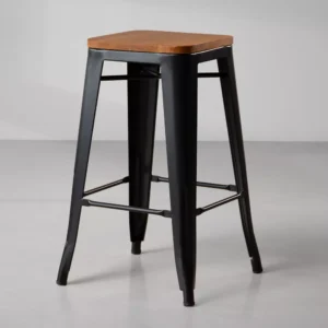 Replica Tolix Bar Chair Without Backrest