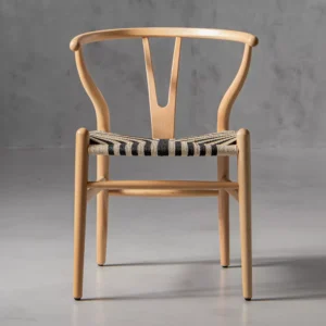 Sofia Dining Chair - Natural & Black